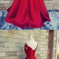 Long Evening Dress,Cheap Evening Dresses,red evening dress,ball gown prom dress - Thumbnail 1