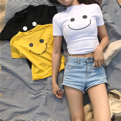 Happy face slim fit t-shirt