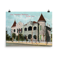Charles Schreiner Mansion Postcard - Thumbnail 4