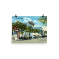 Kerrville, 1900: Wool Wagons on Water Street - Thumbnail 1