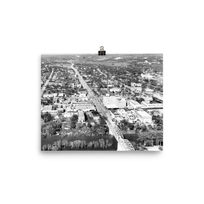 Kerrville aerial, ca 1955