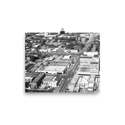 Kerrville aerial: circa 1970