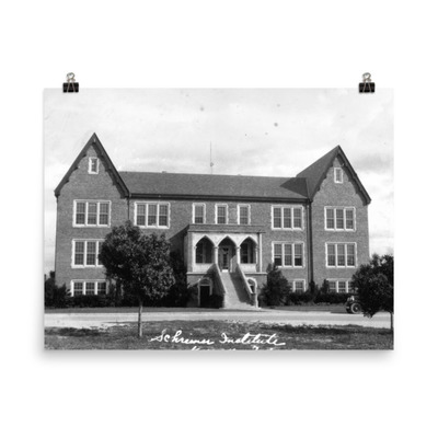 Schreiner Institute, main building, late 1920s