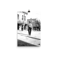 Kerrville Cowboy, around 1900, intersection of Water and Earl Garrett Streets - Thumbnail 2