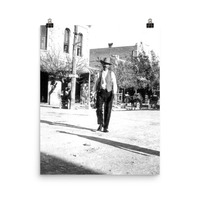 Kerrville Cowboy, around 1900, intersection of Water and Earl Garrett Streets - Thumbnail 3