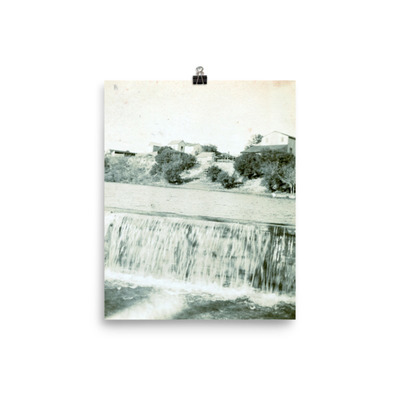 Kerrville, 1897: taken from across the guadalupe river