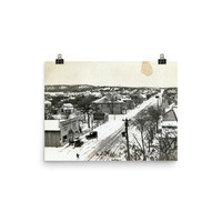 Kerrville, 1923: Snowfall on Sidney Baker Street - Thumbnail 1