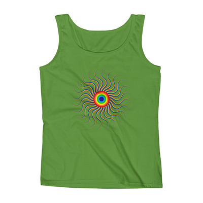 Rainbow-ladies' tank