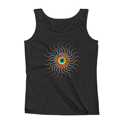 Rainbow-ladies' tank