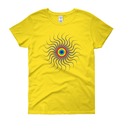 Rainbow-women's short sleeve t-shirt