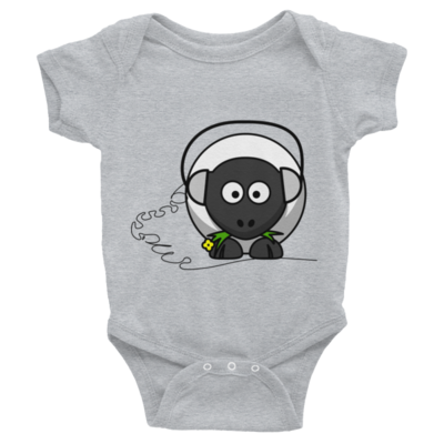 D.j sheepie- infant bodysuit