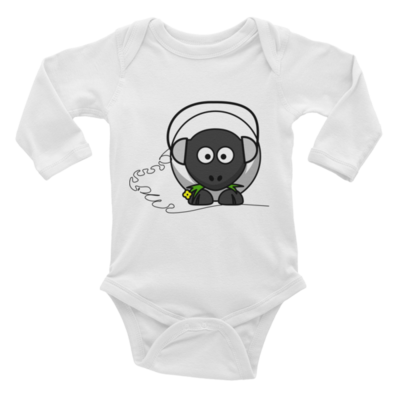 D.J Sheepie- Infant Long Sleeve Bodysuit