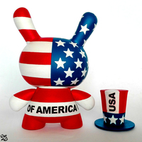 5" USA flag dunny - Thumbnail 1
