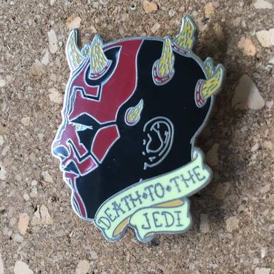 Death to the jedi seconds pin