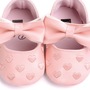 Hearted infant shoes-1