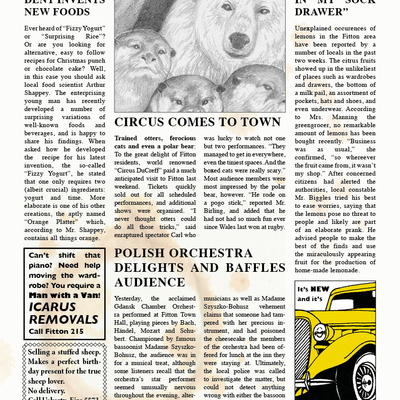 Cabin pressure artprint: "fitton herald 2"