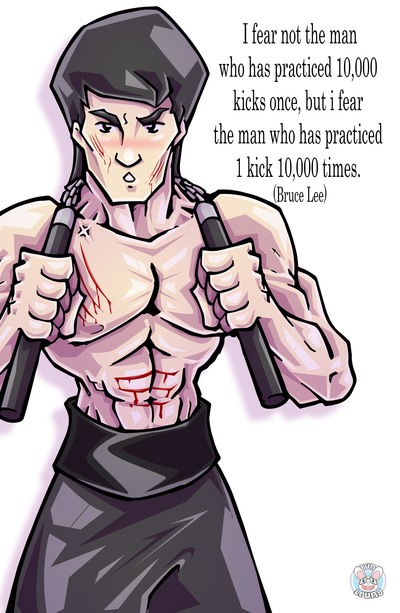 Bruce Lee print