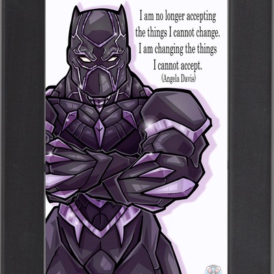 Black panther (mini print)