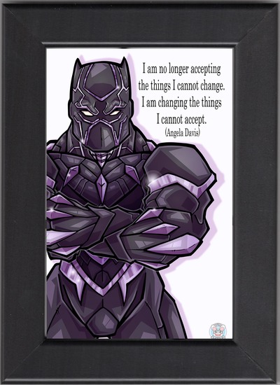 Black Panther (Mini print)