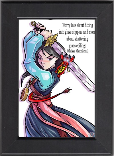 Mulan (Mini print)