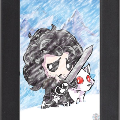 Jon snow (mini print)