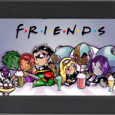 Teen titans (mini print)