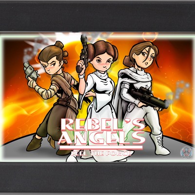 Rebel's angels (mini print)