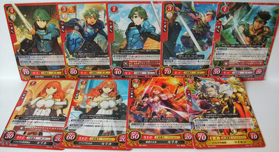 Echoes/Shadows of Valentia Fire Emblem Cipher TCG cards (series 9)
