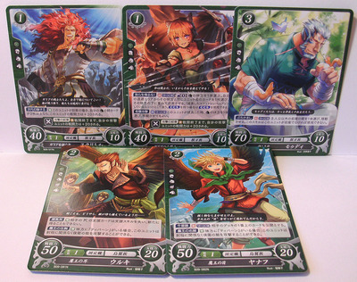 Radiant Dawn Fire Emblem Cipher TCG cards (series 9)