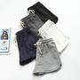 Elastic Waist Drawstring Shorts-4