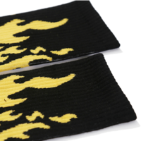 F.U.C.K YELLOW FLAME SOCKS - Thumbnail 3