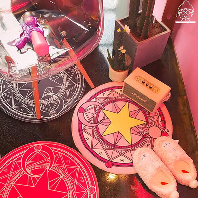 Cardcaptor sakura mat round carpet