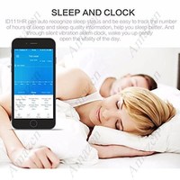 ID 111HR Smart Bracelet Heart Rate Monitor Watch Fitness Tracker  - Thumbnail 3