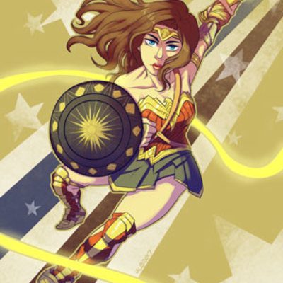 Wonder woman print