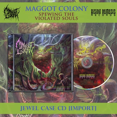 Maggot colony - spewing the violated souls [import] - Thumbnail 5