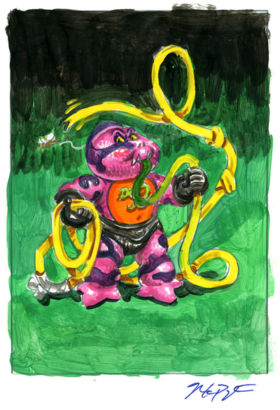 Tongue Lashin' TIM / Taste BUD Color Rough - Disasters of the Universe Series 3 2017