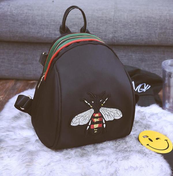 Fashion Oxford Cloth Small Bee Backpack