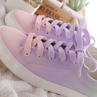 Harajuku tied with gradient hand-painted shoes - Thumbnail 3