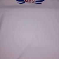 N$E No$lacknEnt. (White,Red&Royal Blue) PlateTag T-Shirt. - Thumbnail 1