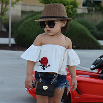 Flower Top and Shorts Set - Thumbnail 4