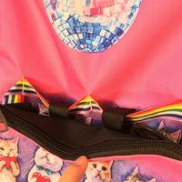 Harajuku Space Cat Backpack / Messenger Bag - Thumbnail 4