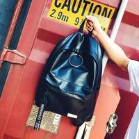 Black Rose O-ring Unisex Backpack - Thumbnail 3