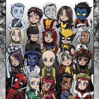 X-men throw pillow - Thumbnail 2