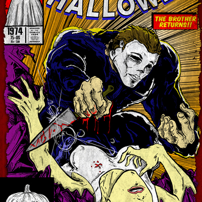 Haddonfield halloween! 13x19 print