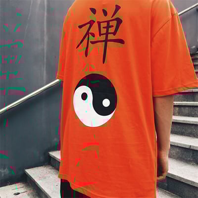 Free shipping-japanese zen tshirt  - Thumbnail 5