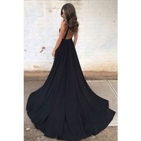 Backless Charming Prom dress,sexy prom dress,Evening Dress,Charming prom dress, long prom dress,prom dresses, elegant prom dress, prom dress Z123 - Thumbnail 1