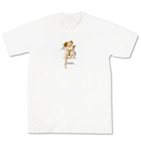 CUPID ANGLES T SHIRT IN BLACK / WHITE - Thumbnail 2