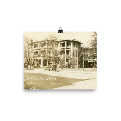 Kerrville, 1918: the St. Charles Hotel