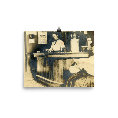 Kerrville, 1909: st. charles hotel, front desk