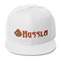 Hussla gold red 0617 Wool Blend Snapback - Thumbnail 2